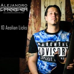 10 Aeolian Licks - Alejandro Carrera.